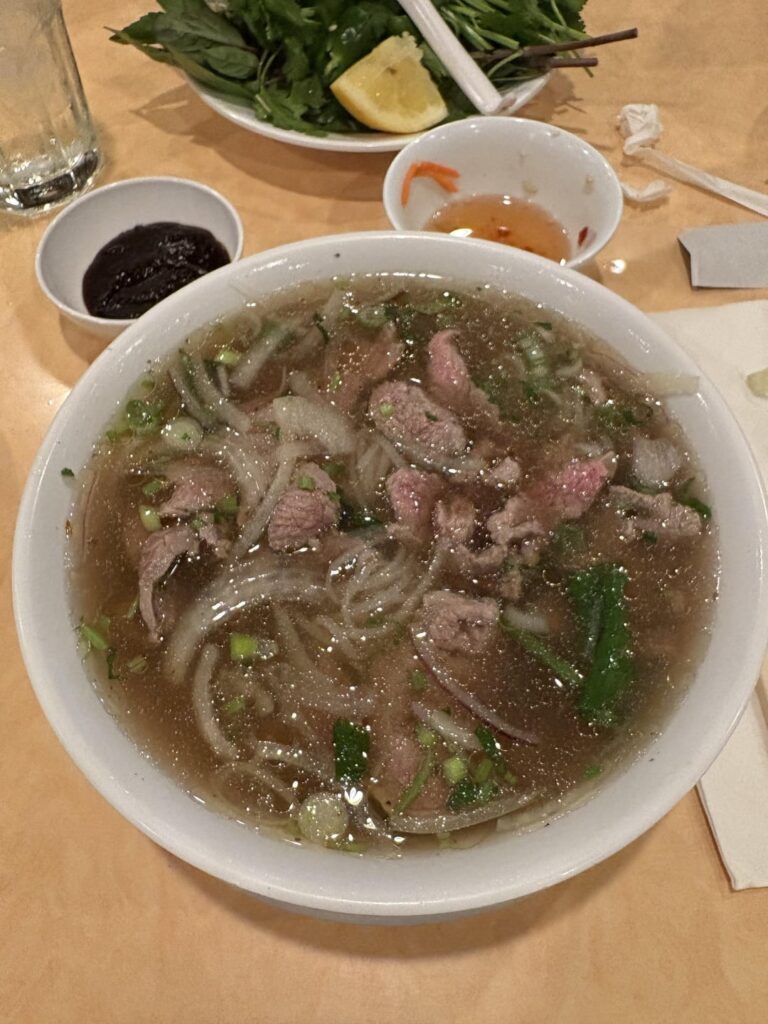 Calories for Beef pho?