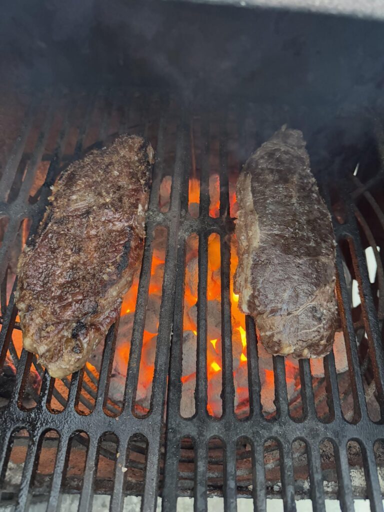 Reverse sear vs salt crusted