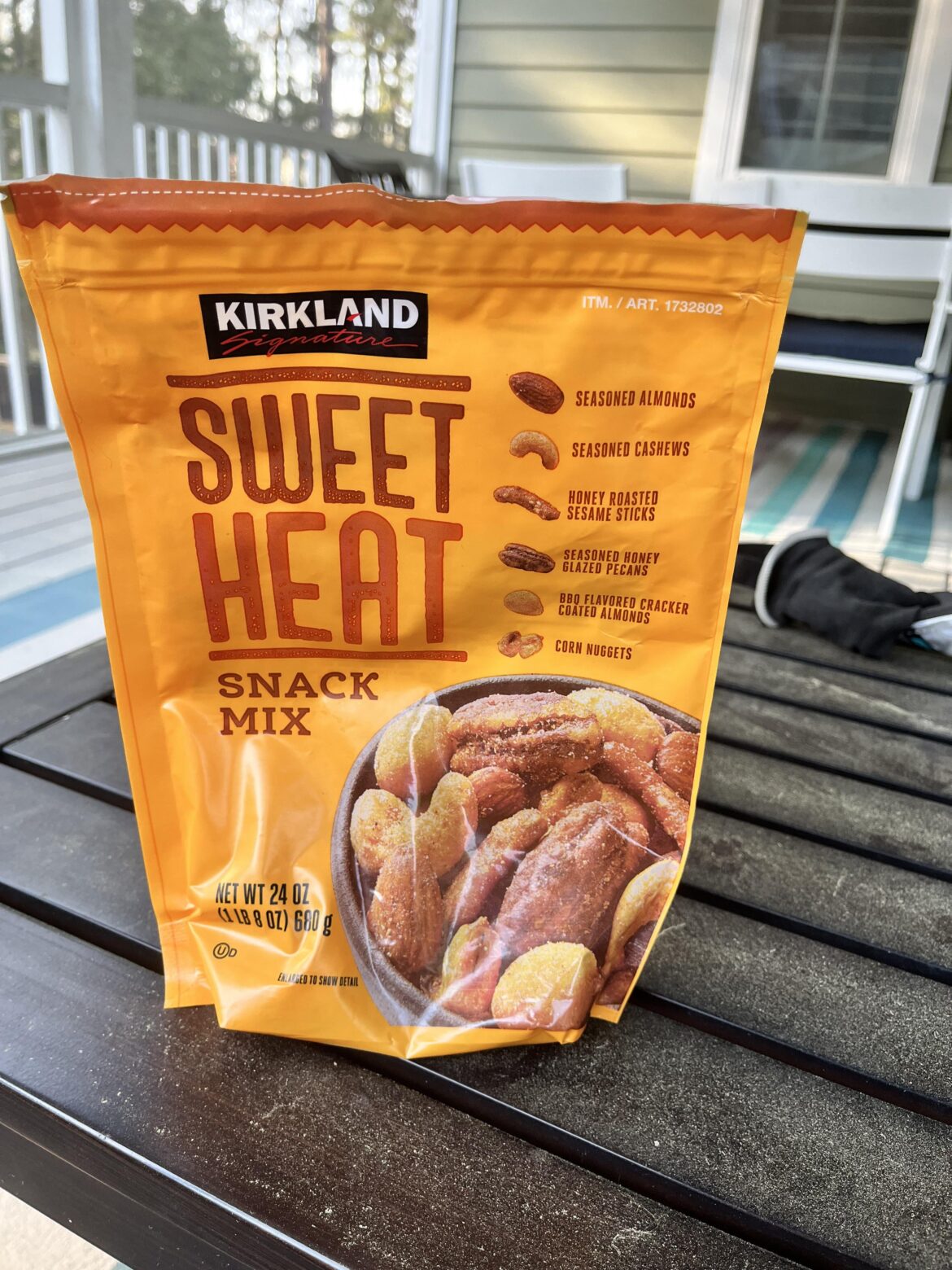Costco sweet heat is delicious and just the right amount of enjoyable spice for me.