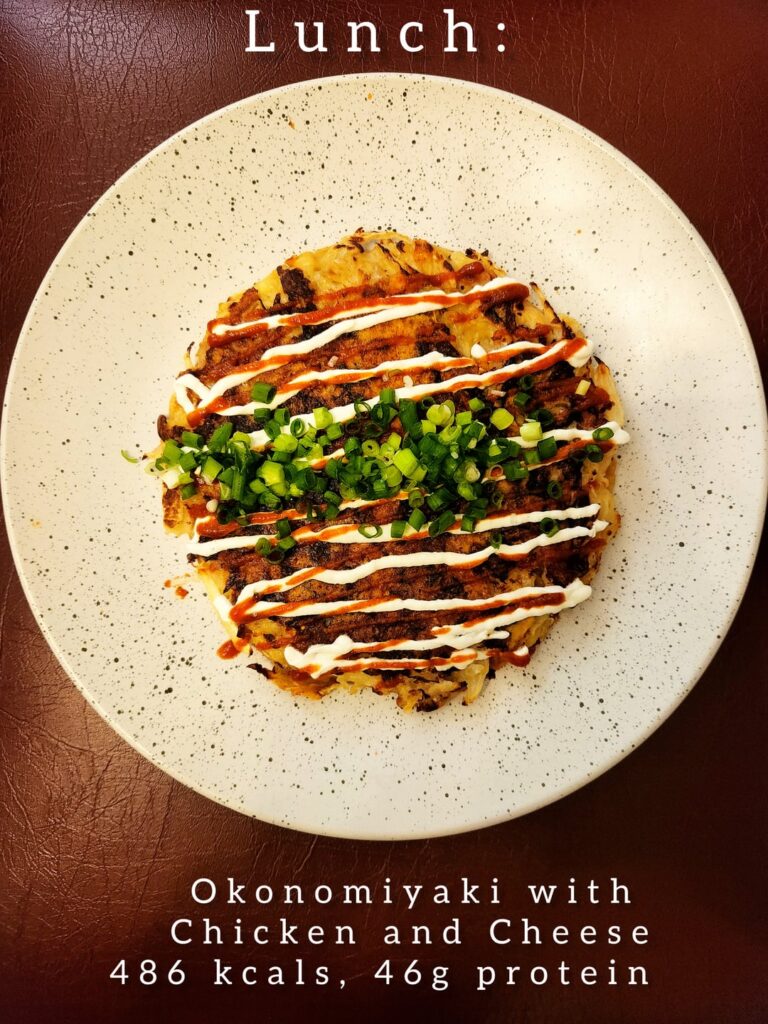 1241 kcals, 107g protein