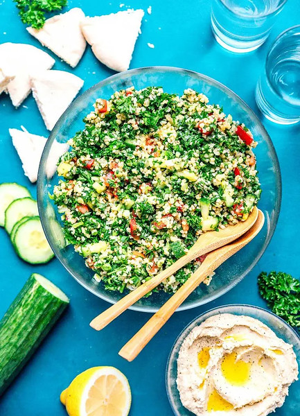Vegan Greek Recipes - Tabbouleh Salad