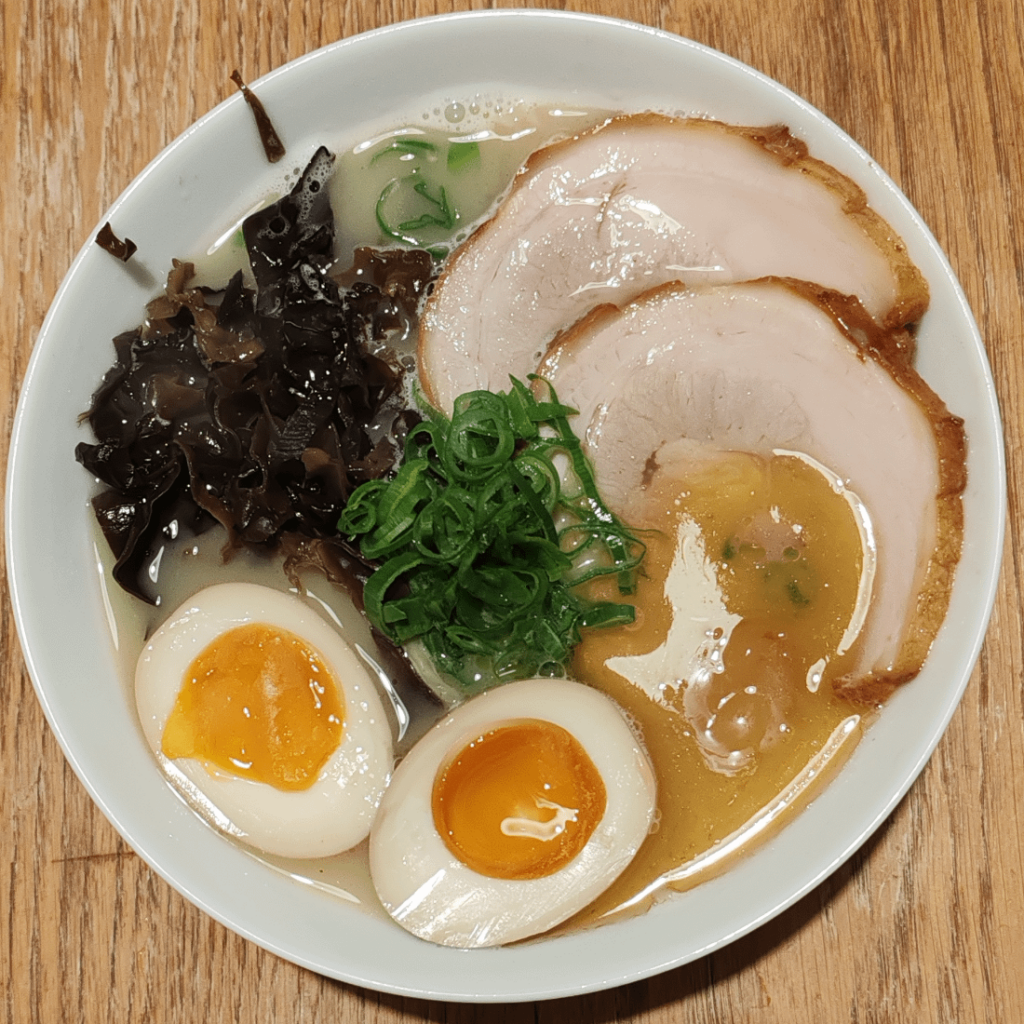 Chicken paitan ramen