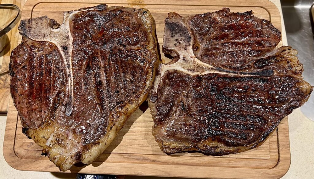 First steak from my first cow.