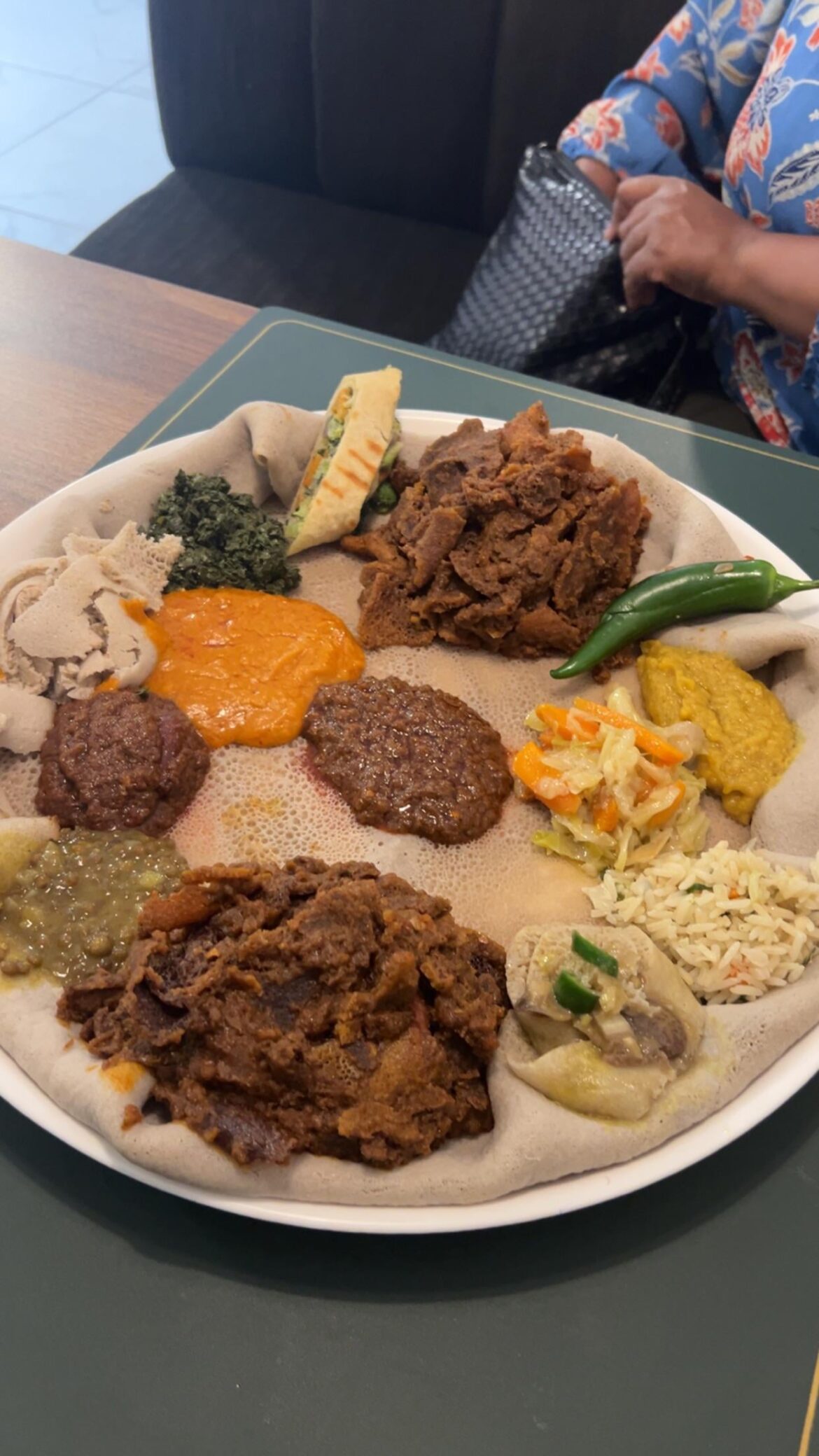 Another Ethiopian plate since you guys loved the last post