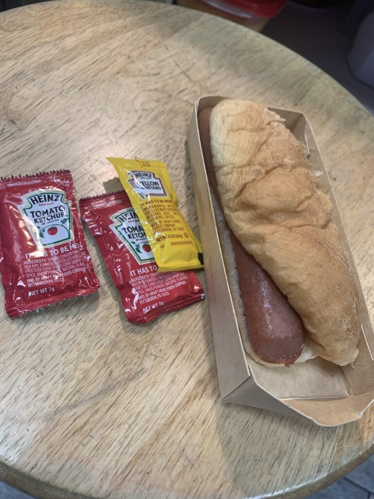 Hot dogs that my job (movie theatre) sells.