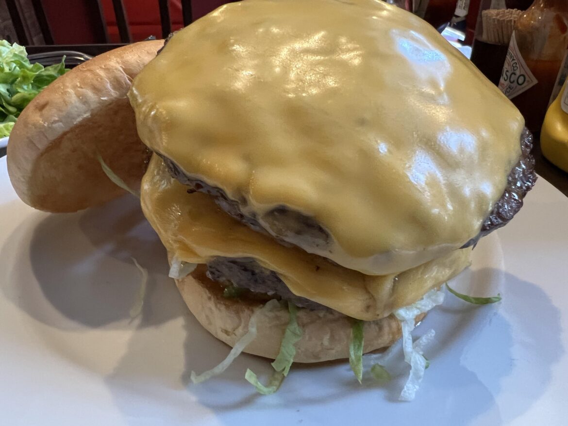 Love this cheese burger