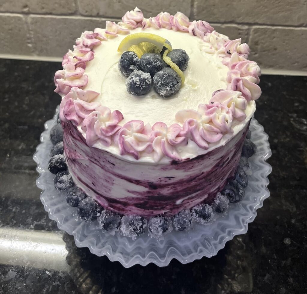 Lemon Blueberry Cake