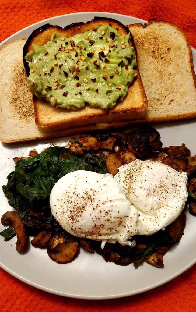 breakfast before leg day :)