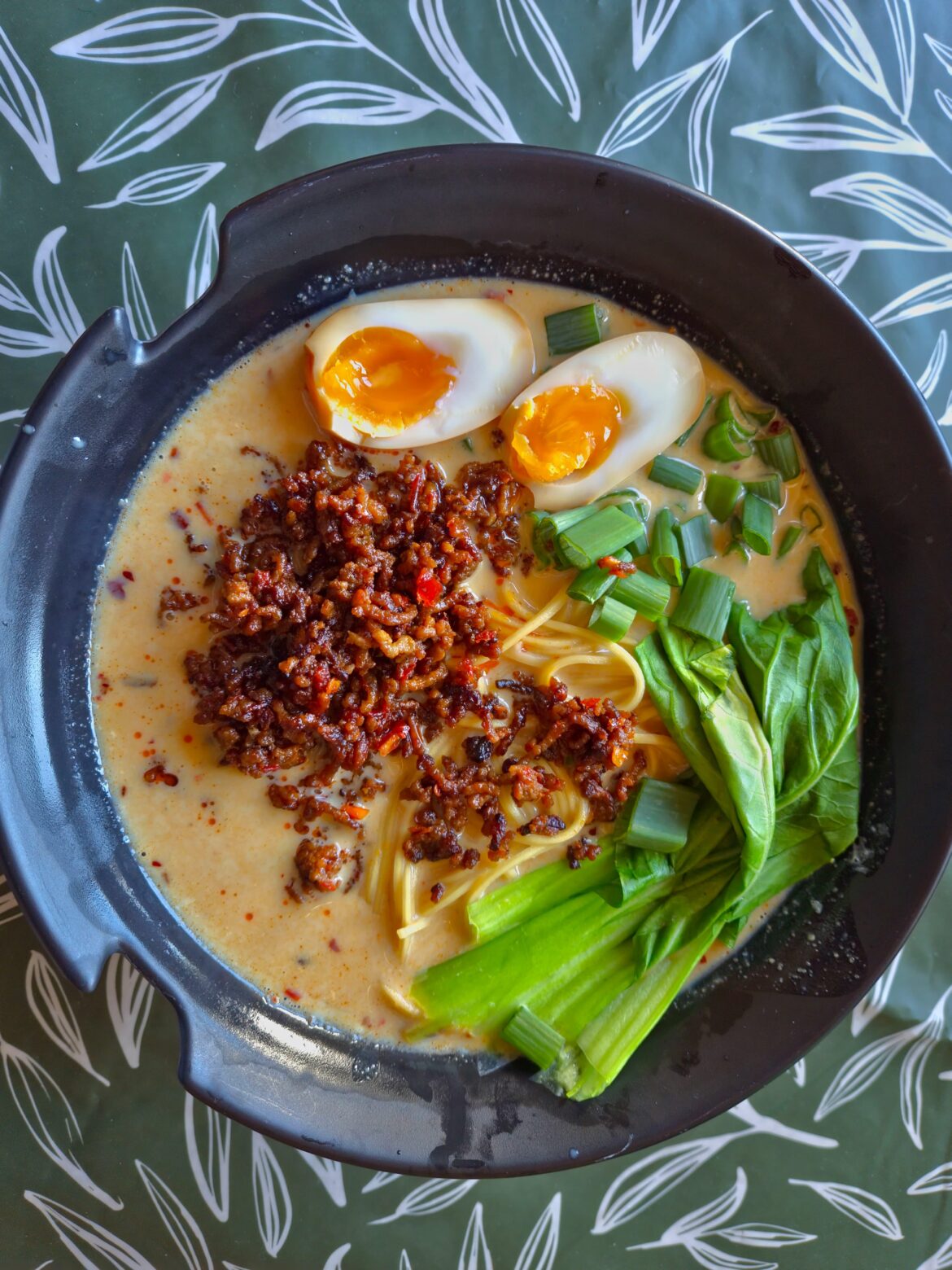 Had leftovers so i made tantan again