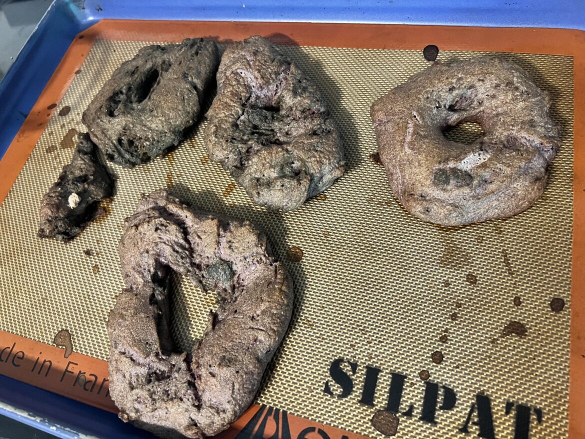 Sourdough bagel failure