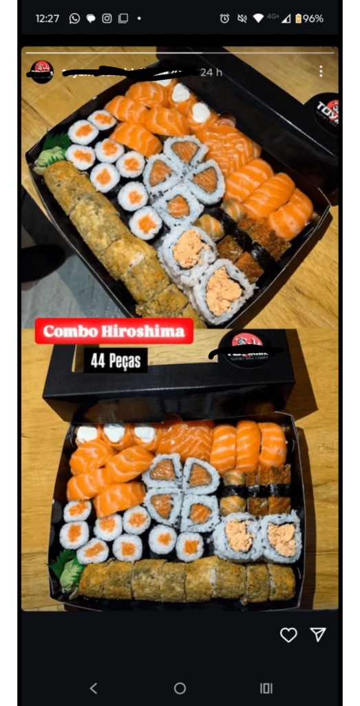 Sushi place in my town