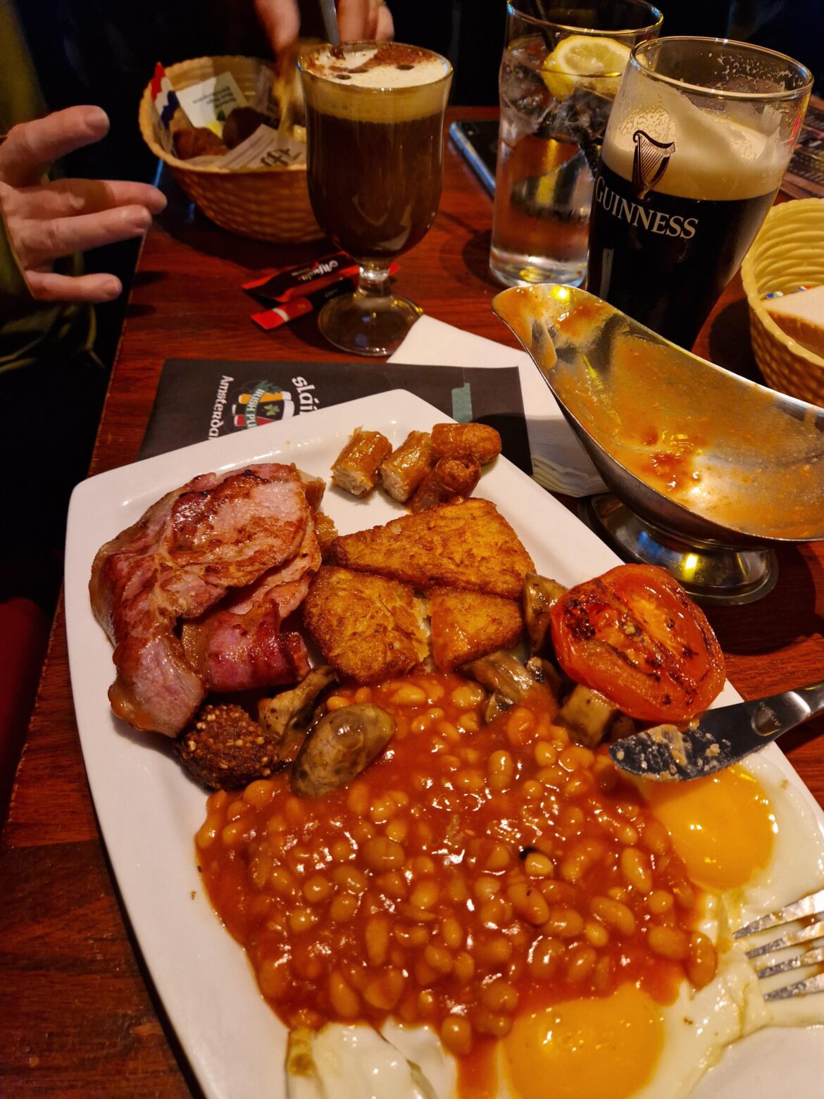 Slainte Irish Pub, Amsterdam. €16. COYBIG!