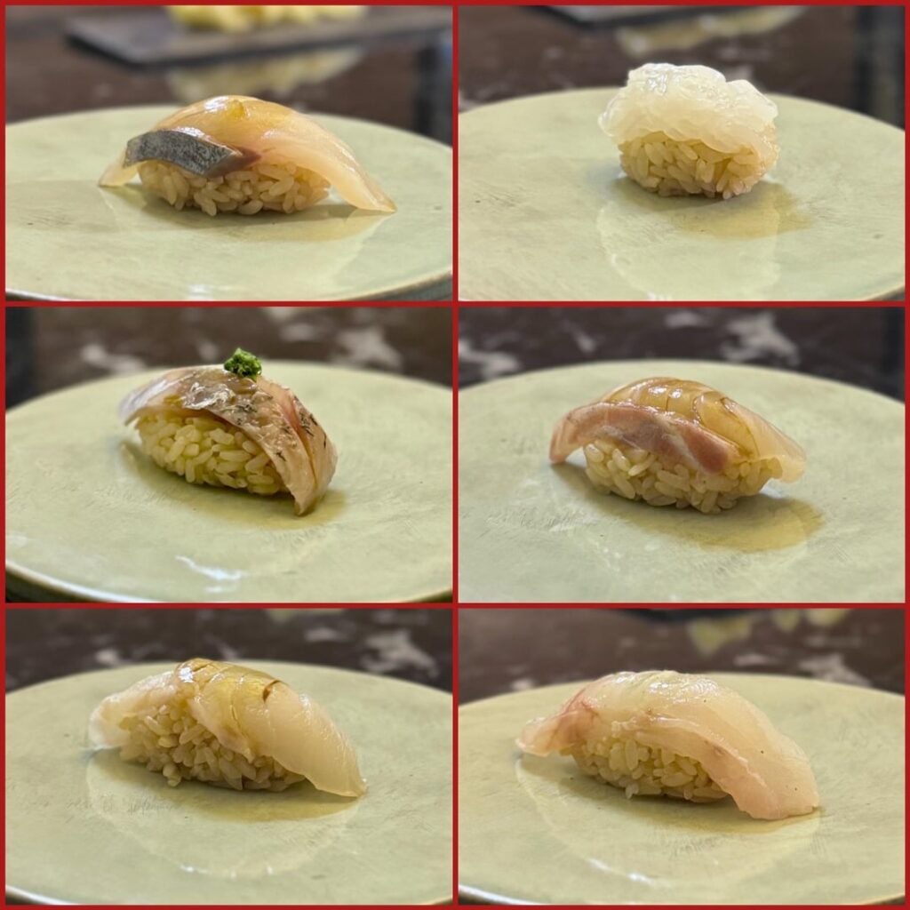 Homemade sushi course