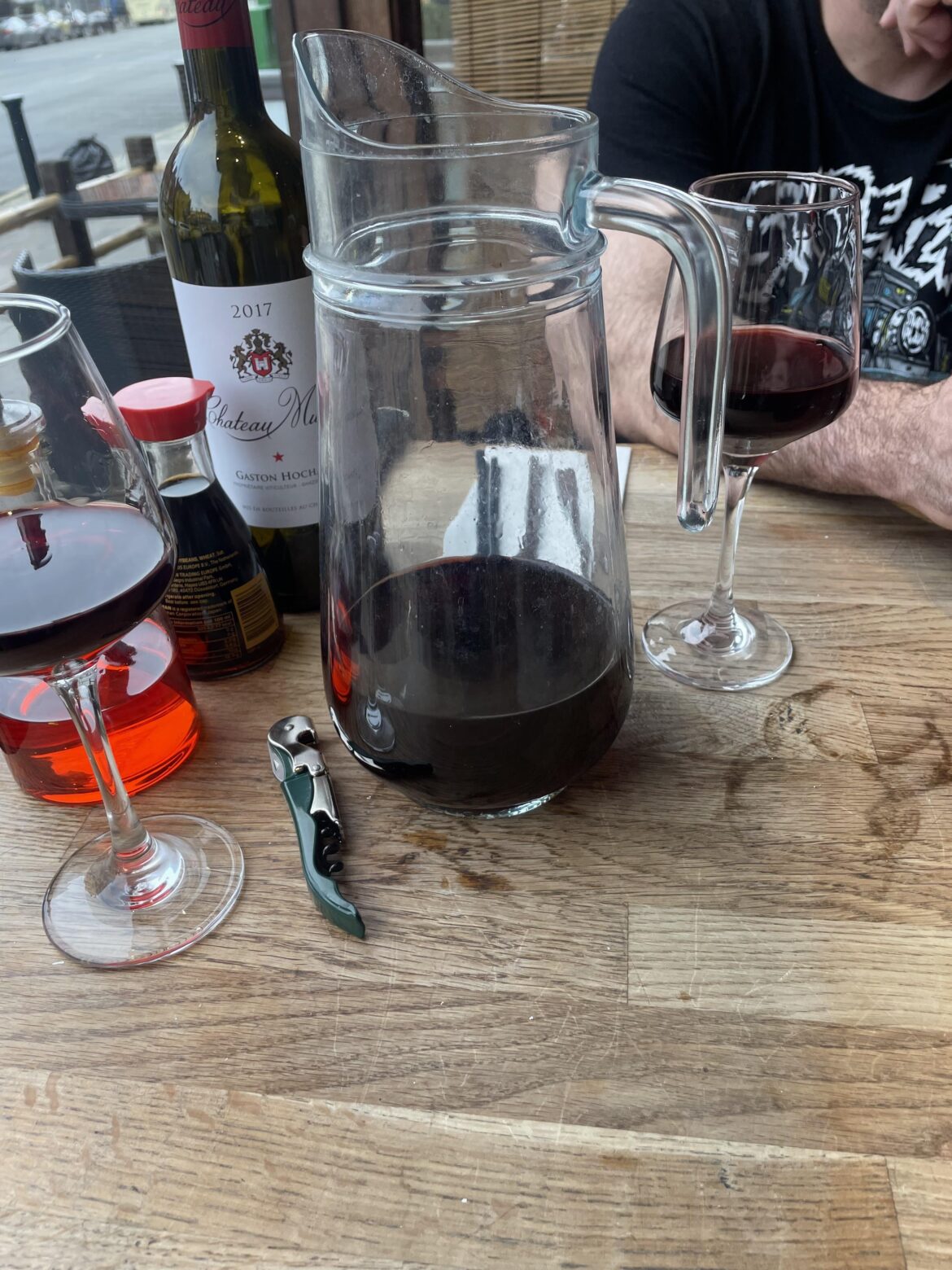 Sometimes you gotta work with what you got. No regrets.