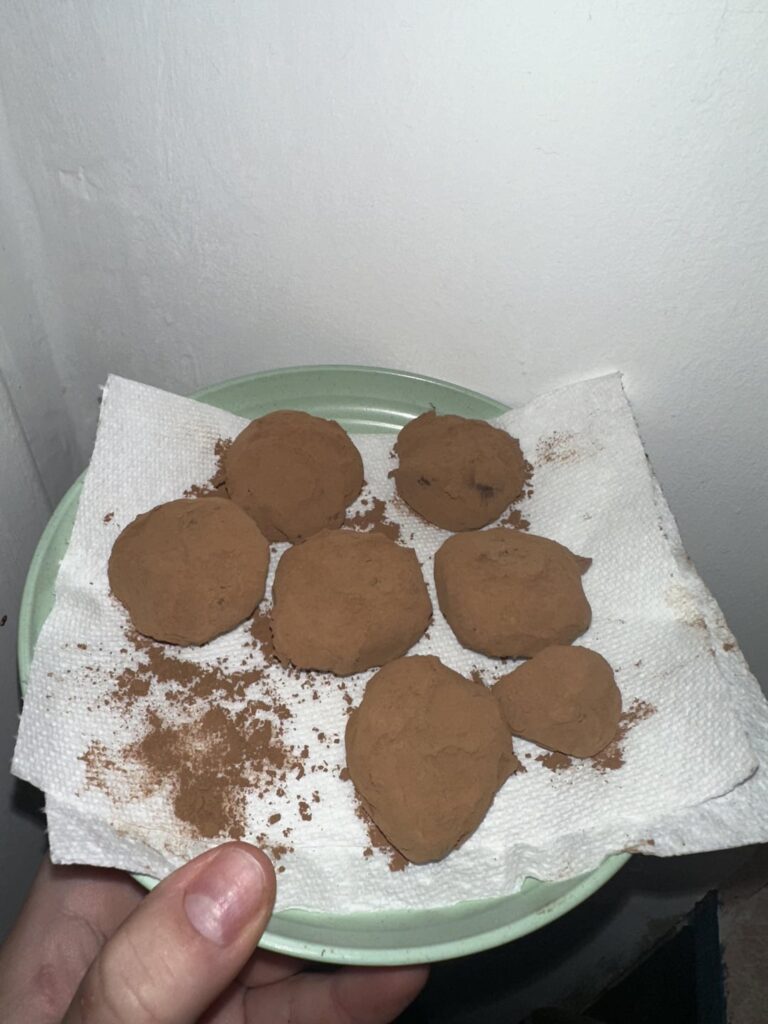 Lower cal Reeces truffle balls