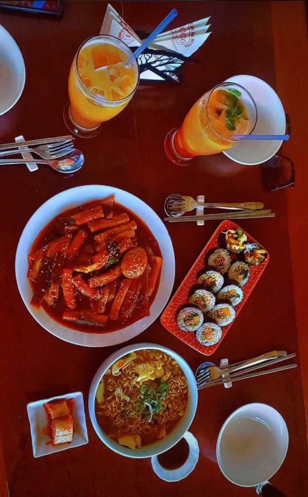 I tried tteokbokki and I loved it it’s my new favorite Korean food