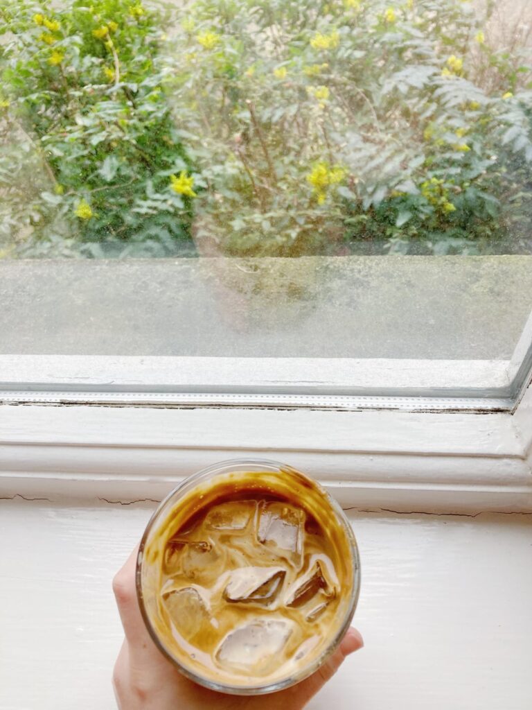 mixed up dalgona 🌿🤍