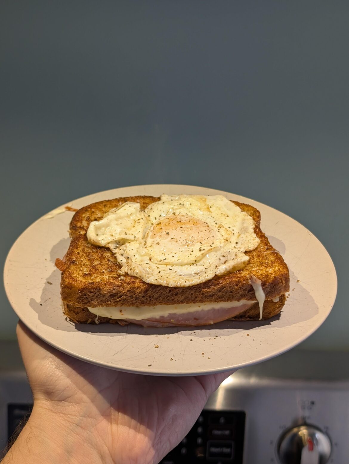 On my grilled cheese