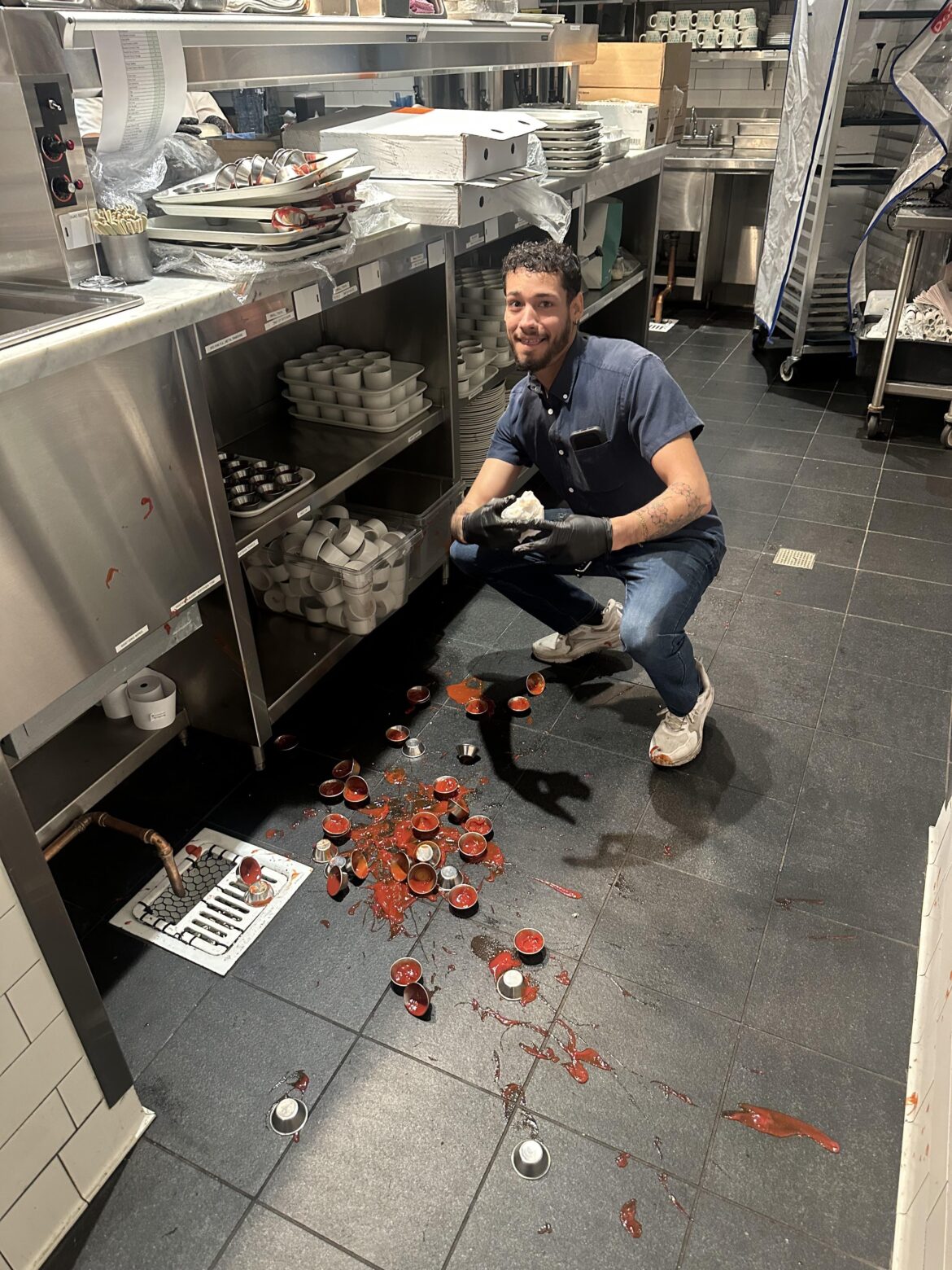 Brunch shift is off to a great start!