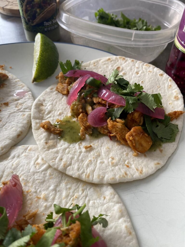 New Fave Chicken Tacos