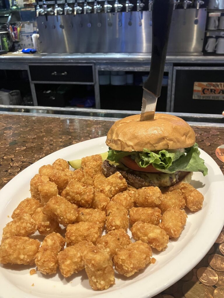 My local bar had a $10 cheeseburger and fries deal last night and it definitely hit the spot.