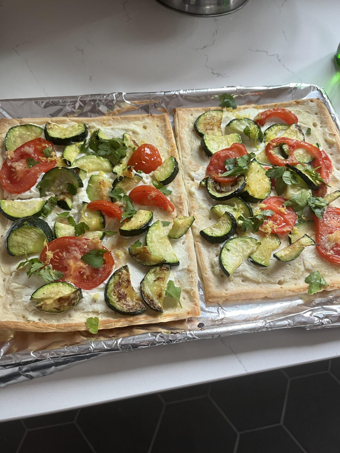 first meal in new home