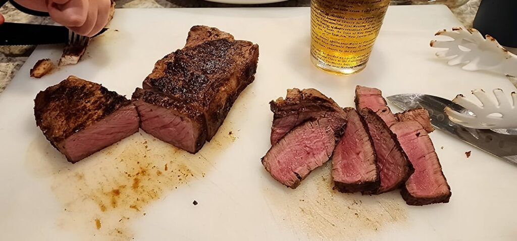 Rate my steak, and no it's not my first time!