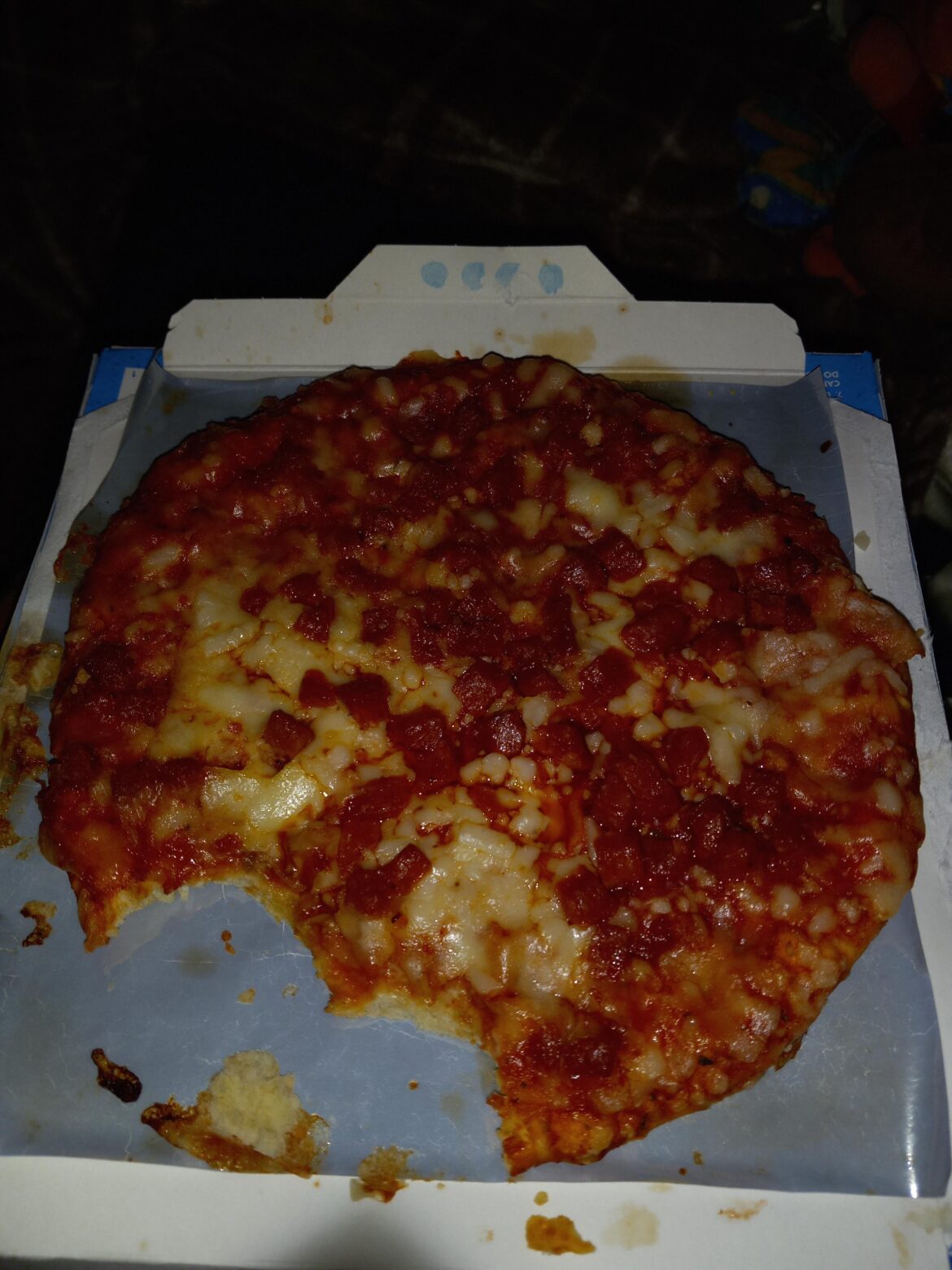 how i eat microwave pizzas