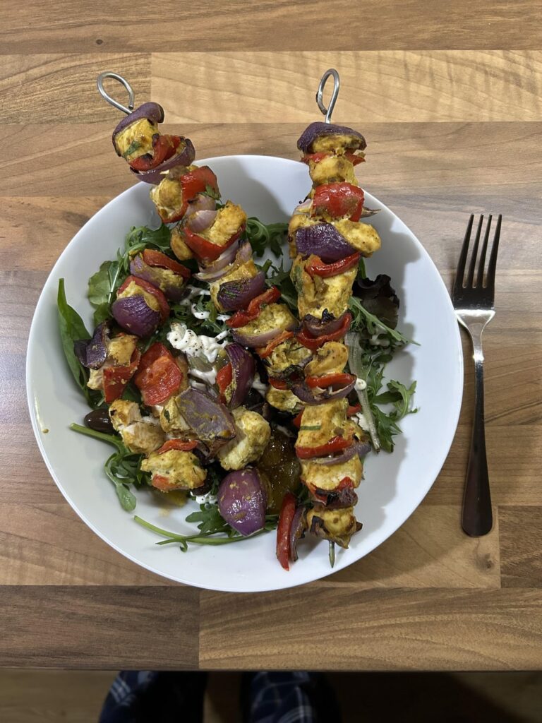 Chicken satay skewers #2