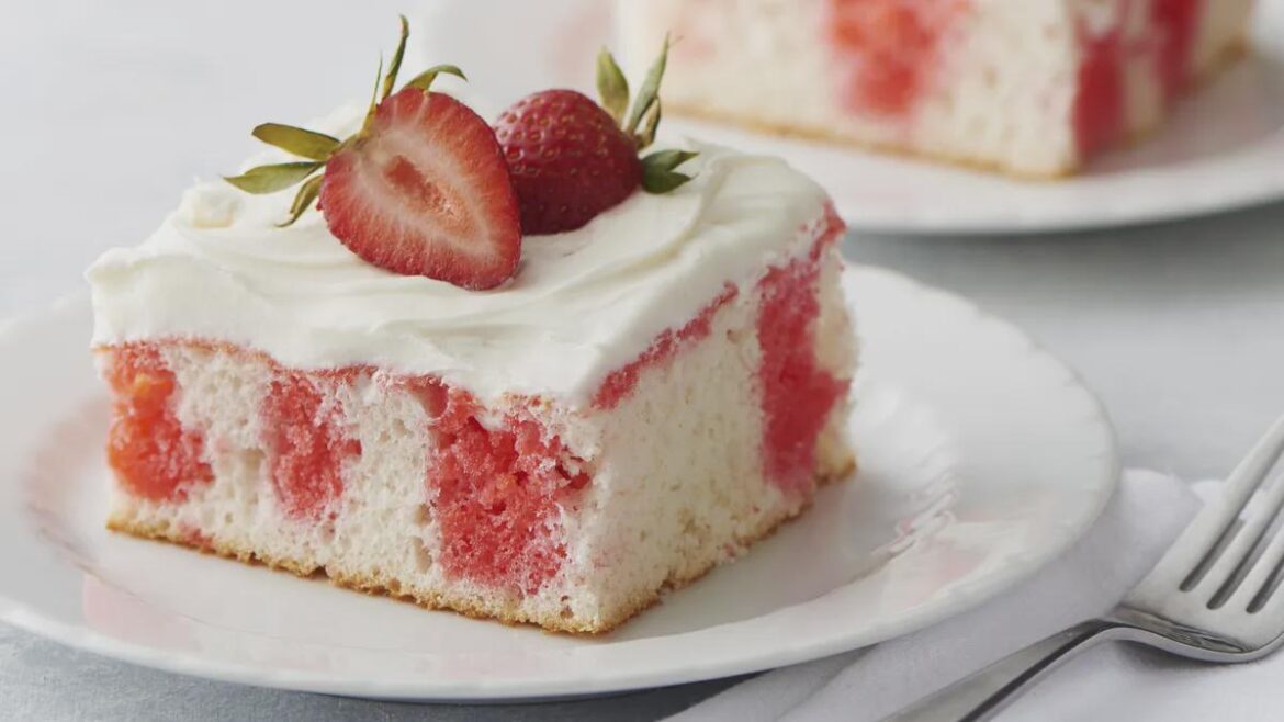 Strawberry Poke Cake