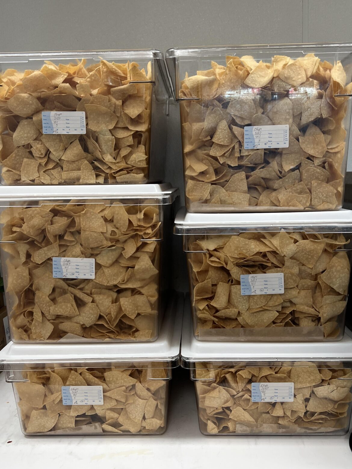 I am not prep cook. I am chip girl.