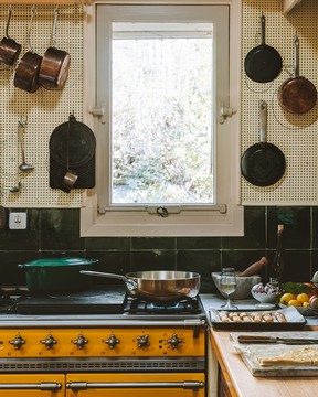 Julia Child's Provençal kitchen at La Pitchoune