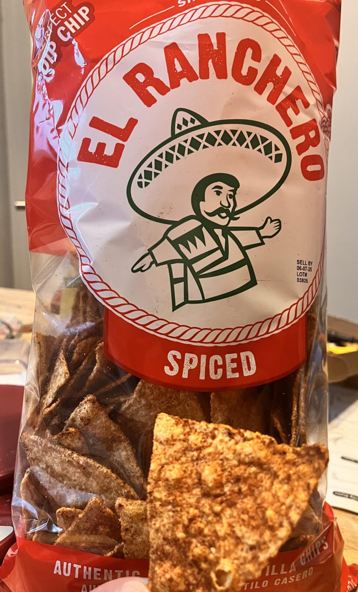 El Ranchero Tortilla Chips, Spiced