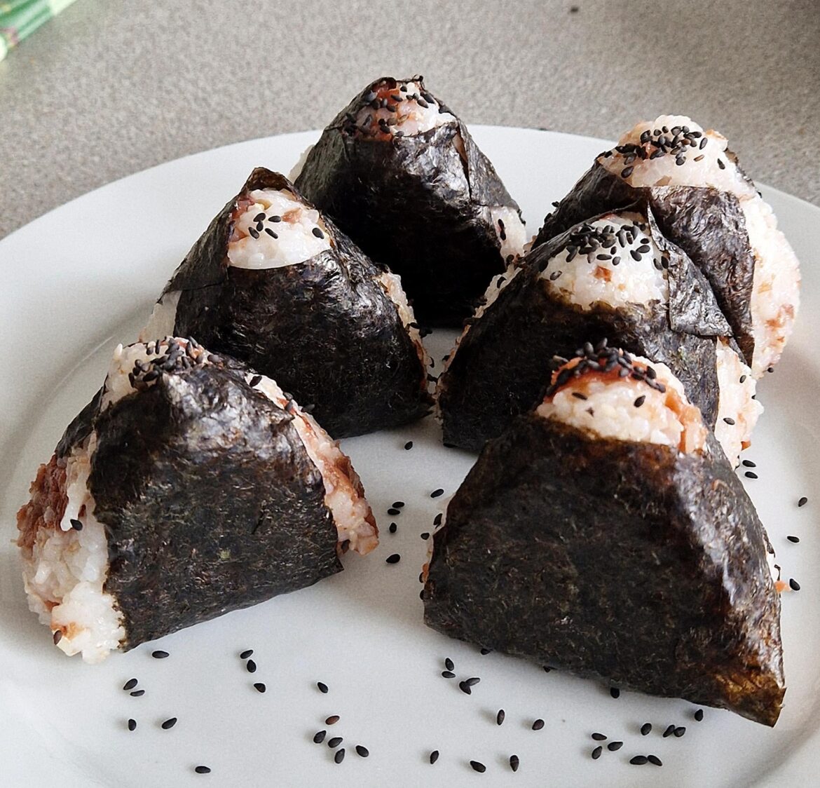 First attempt at onigiri!