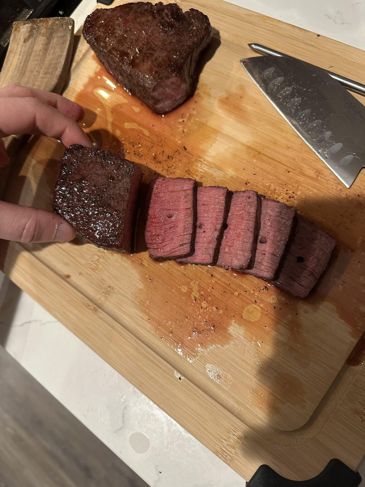 Cooked filets for the wife and I