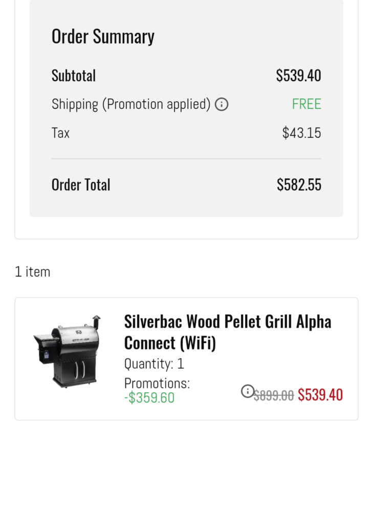 Grilla Grills 40% off right now