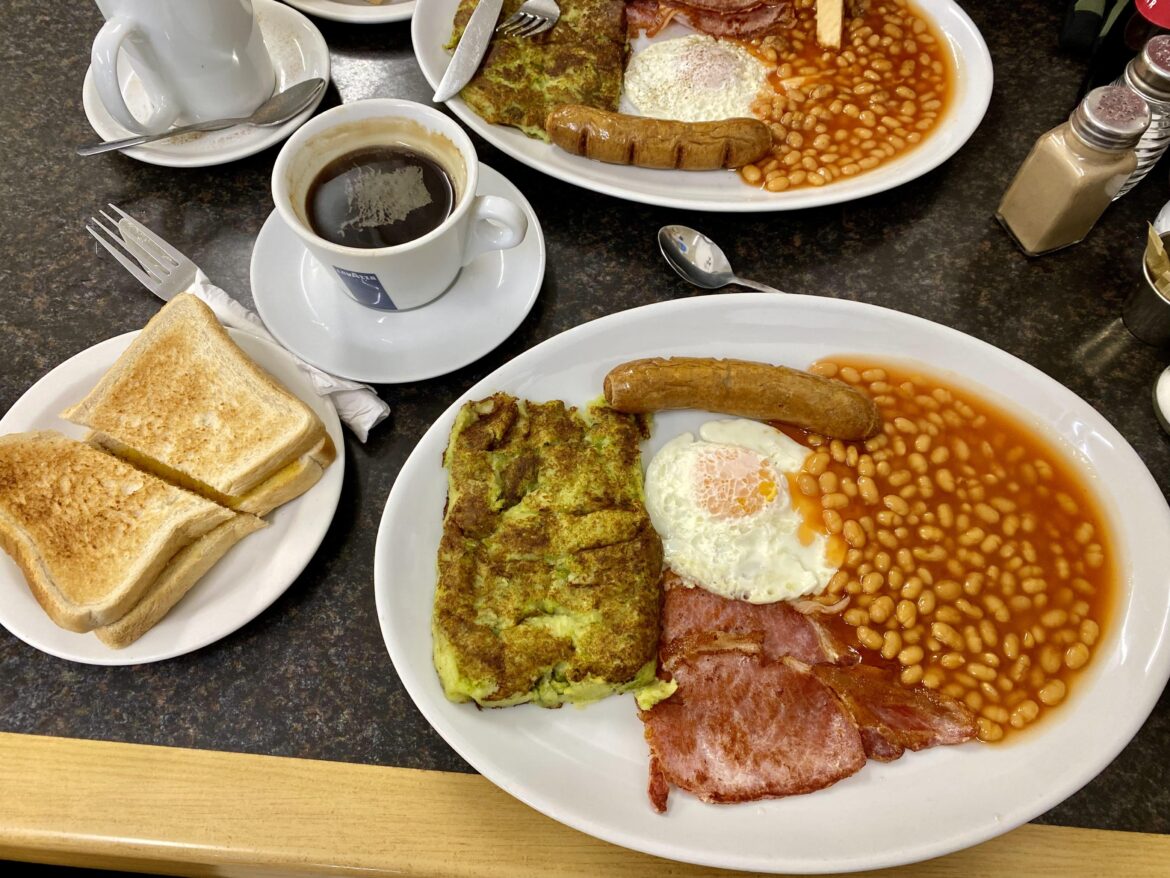 Blue River Cafe, Stratford, London. £9.50
