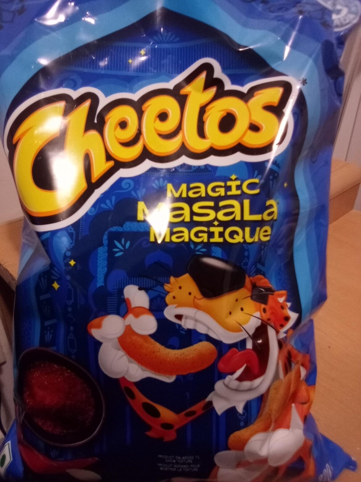 Cheetos Magic Masala. Review in comments.
