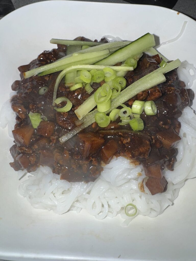 first time making jjajangmyeon