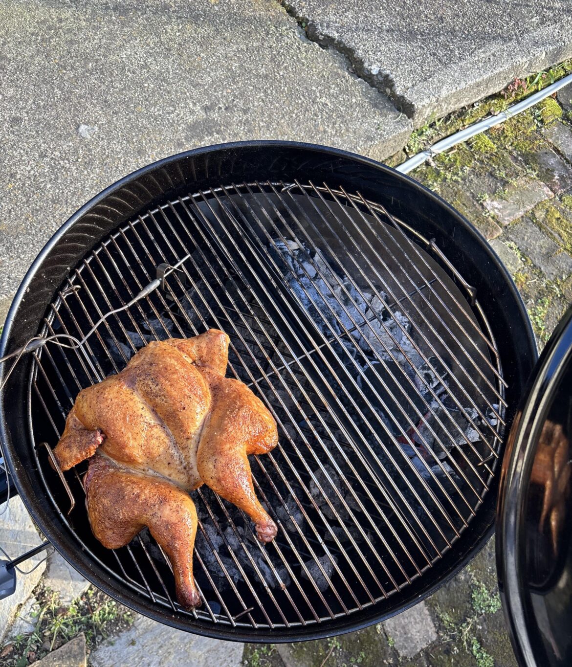 First chicken on the Weber First chicken on the Weber