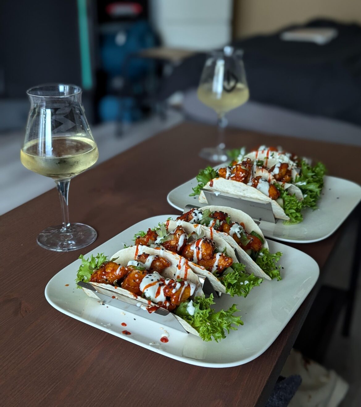 Gochugang Chicken Tacos