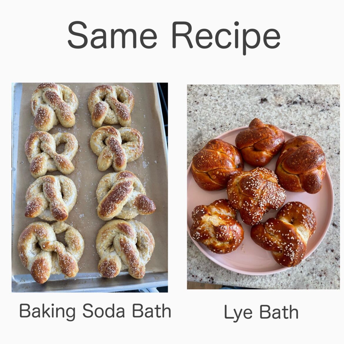 Baking Soda vs Lye