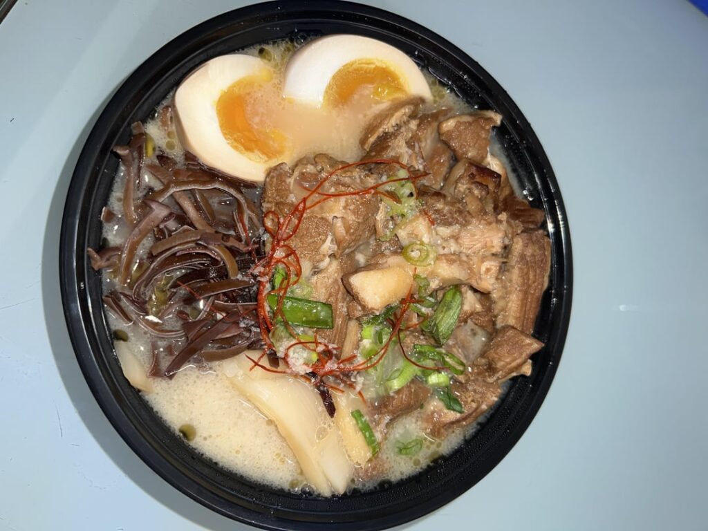 This tonkotsu was so good 😭🥺