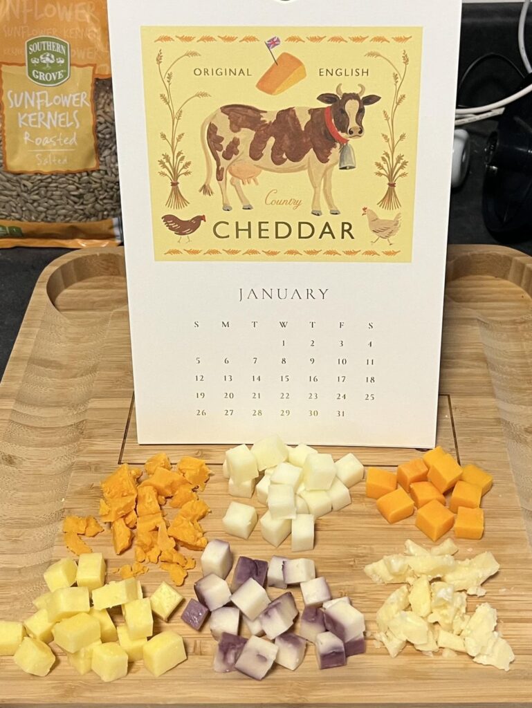End of cheddar month!