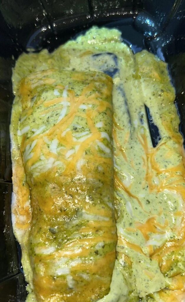 Seafood Enchilada from Wahoo’s Fish Tacos