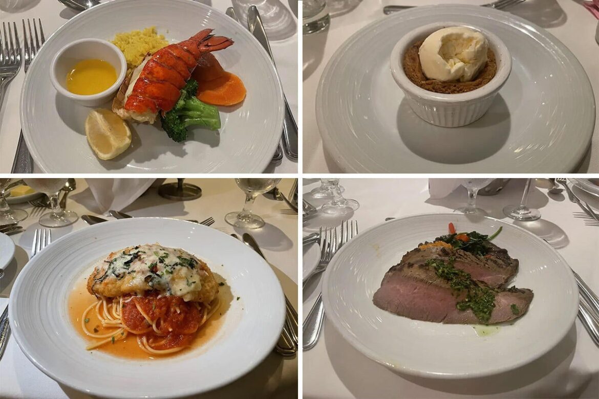 I tried the new Royal Caribbean menus, and here's how I'd rank everything I ate