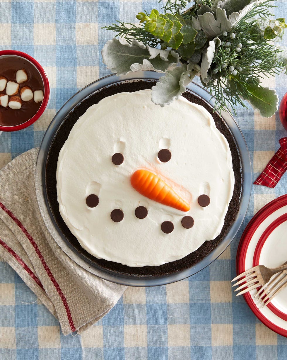 christmas dessert recipes melting snowman pie