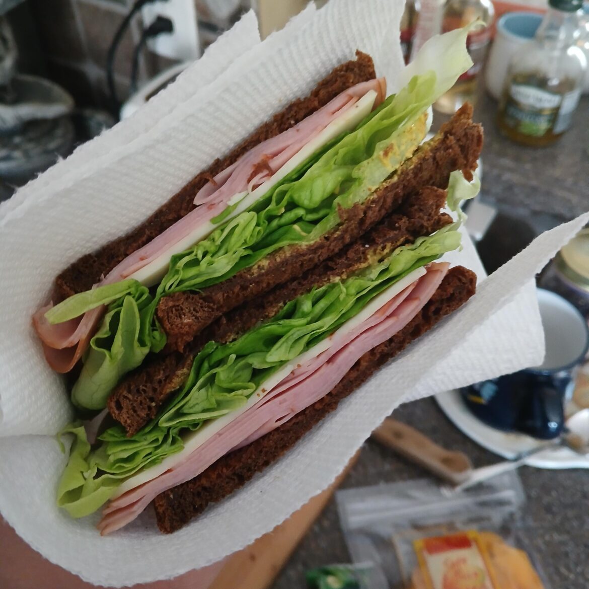 The humble ham sandwich
