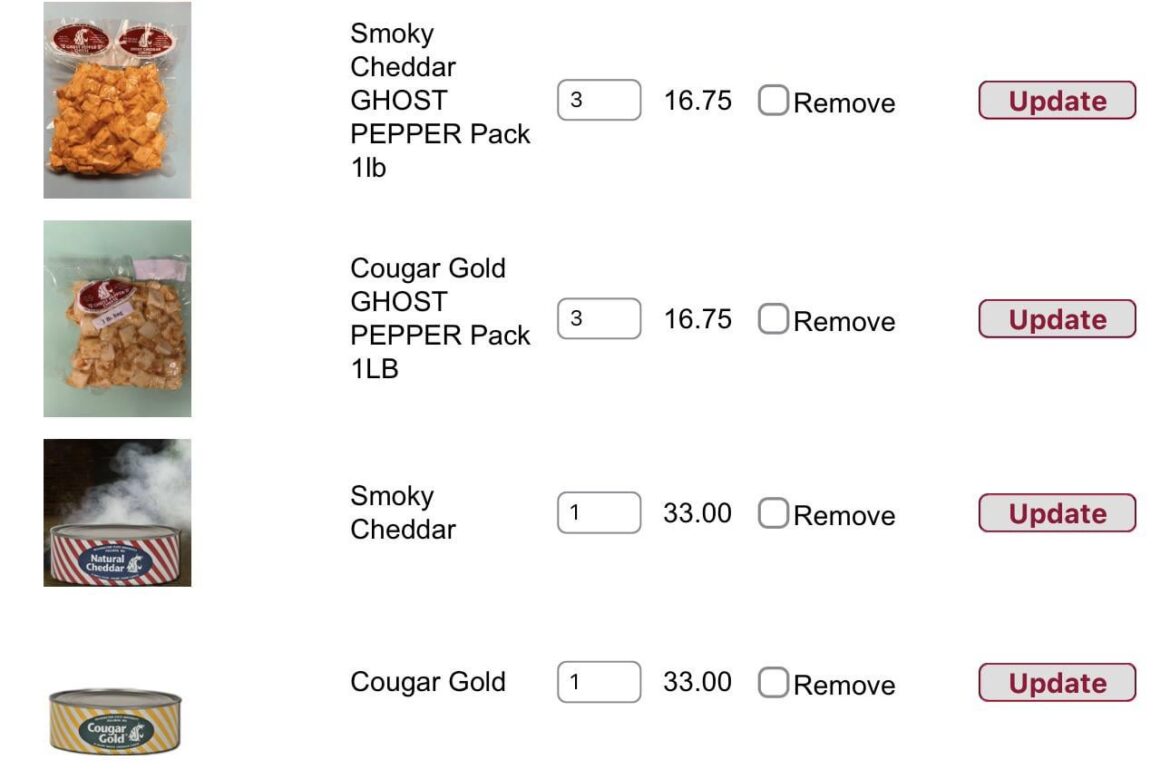 Ghost cheese is back on the menu!