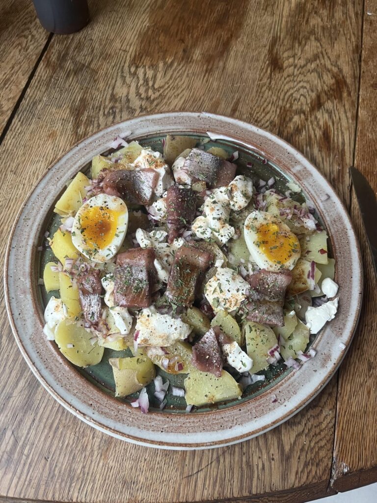 Does Swedish pickled herring count?